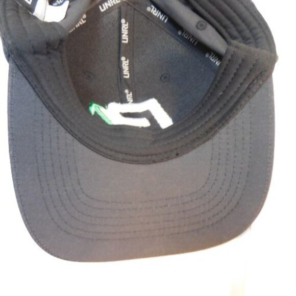 UNRL Birkinbine Financial Athletic Black Adjustable Hat Cap - Picture 8 of 10